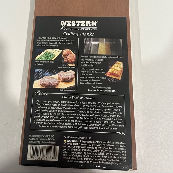 Premium BBQ Smoking Wood Planks - Cherry and Cedar - Picture 6 of 7